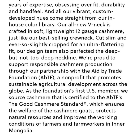 J. Crew Cashmere V-Neck Fitted Sweater - Picture 4 of 4